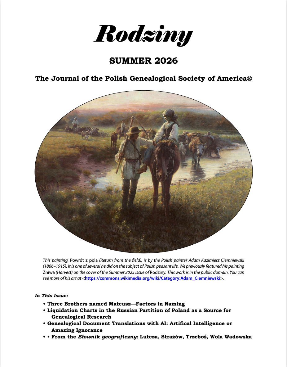 2026 Rodziny - Summer 2026 – Electronic Version